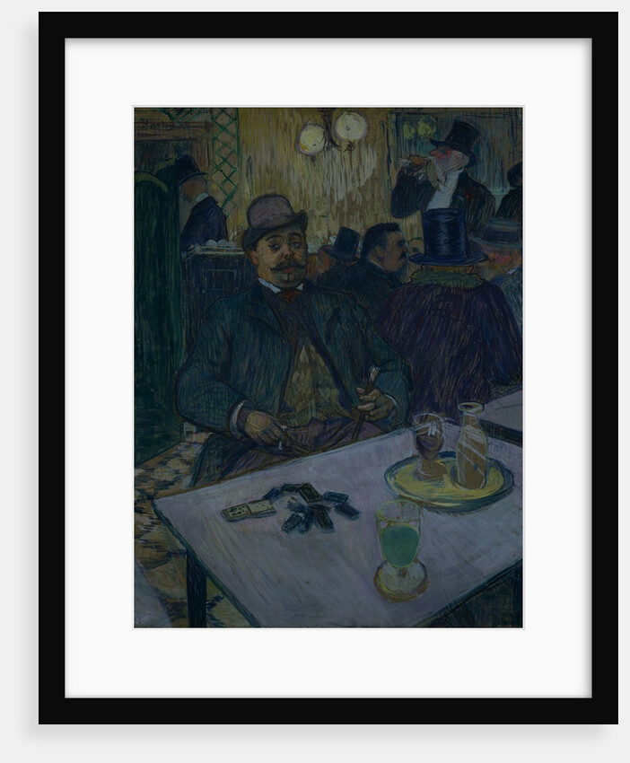 Monsieur Boileau at the Café, 1893 by Henri de Toulouse-Lautrec