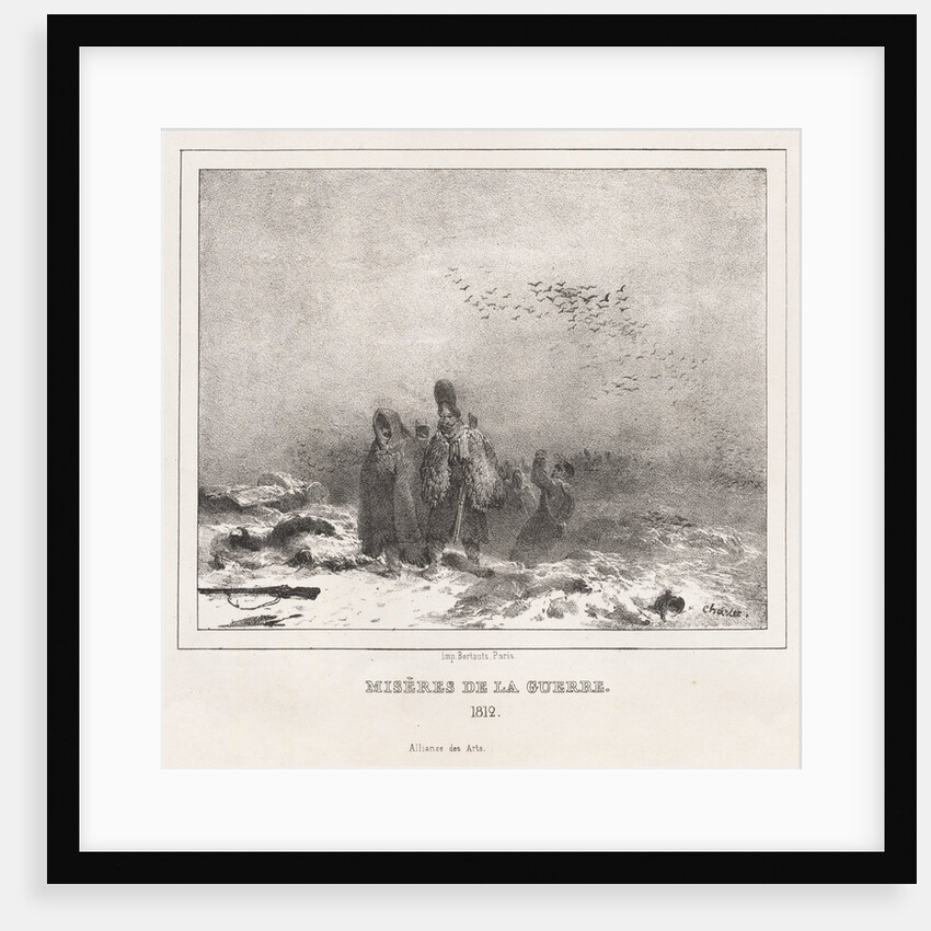 Moral and Philosophical Alphabet for the Use of Little and Big Children: Miseries of War, 18 by Nicolas Toussaint Charlet; Bertaut