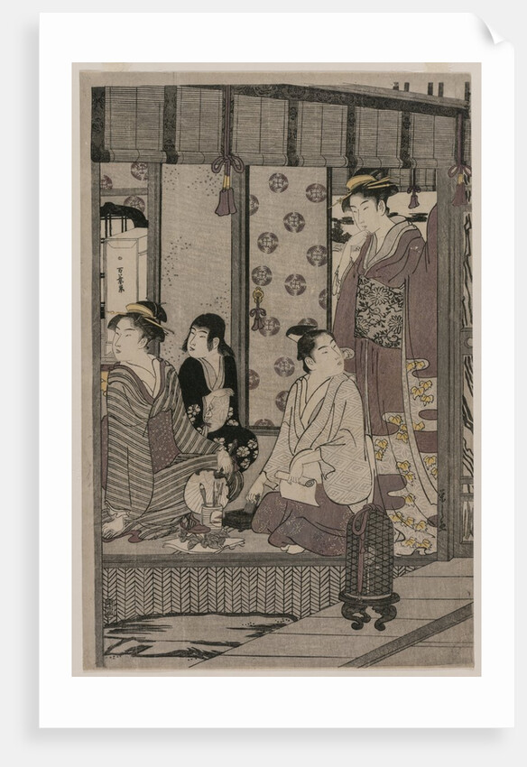 Morning Glory, c. 1790 by Ch?bunsai Eishi