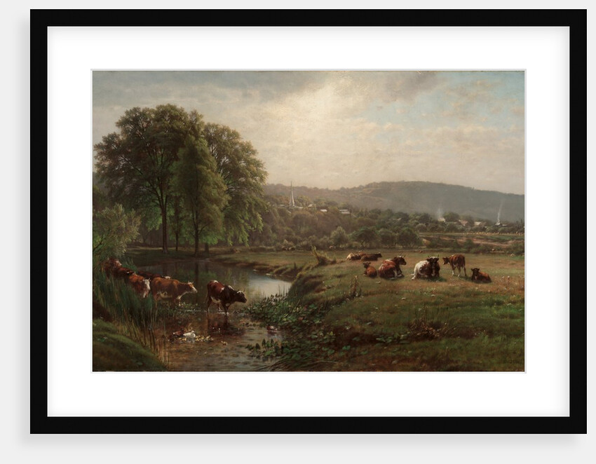 Morning in New England, 1873 by James McDougal Hart