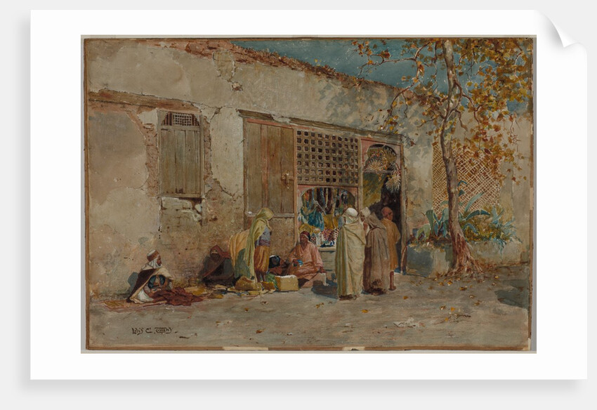 Moroccan Scene, c. 1871 by Louis Comfort Tiffany