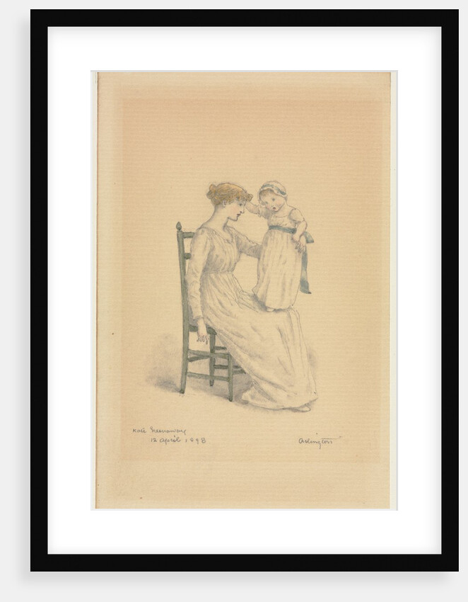 Mother and Child, 1898 by Kate Greenaway