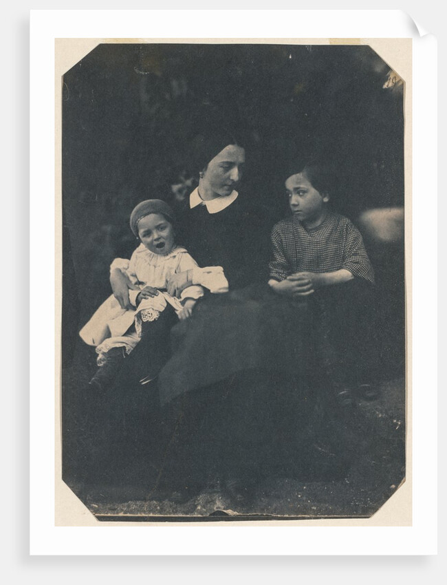 Mother with Two Children, c. 1855 by Jean-Baptist Frénet