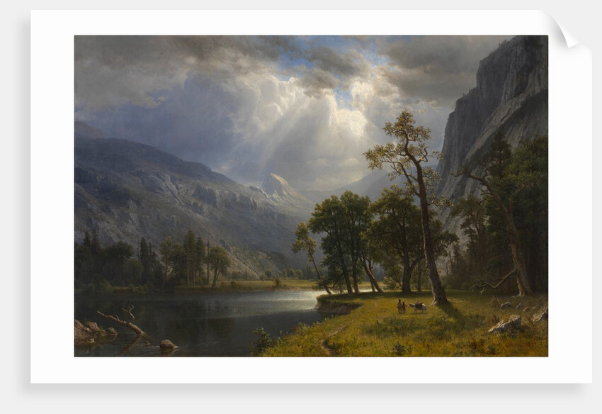 Mount Starr King, Yosemite, 1866 by Albert Bierstadt