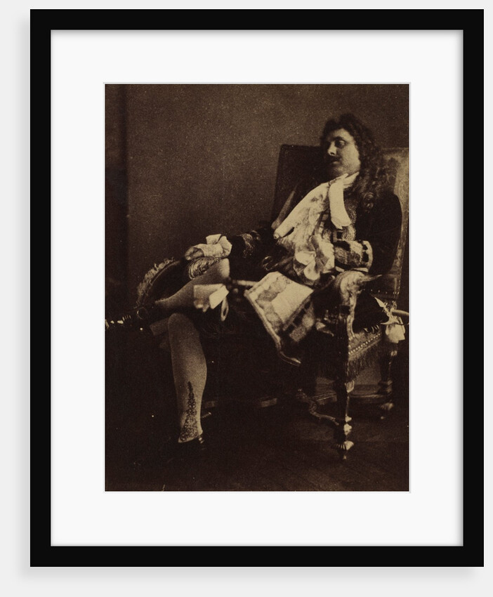 Mr. Leroux in the Role of Alceste in Le Misanthrope, mid-1850s by Julien Vallou de Villeneuve