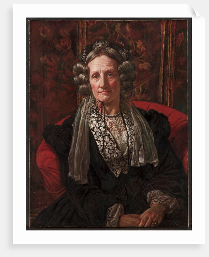 Mrs. George Waugh, 1868 by William Holman Hunt