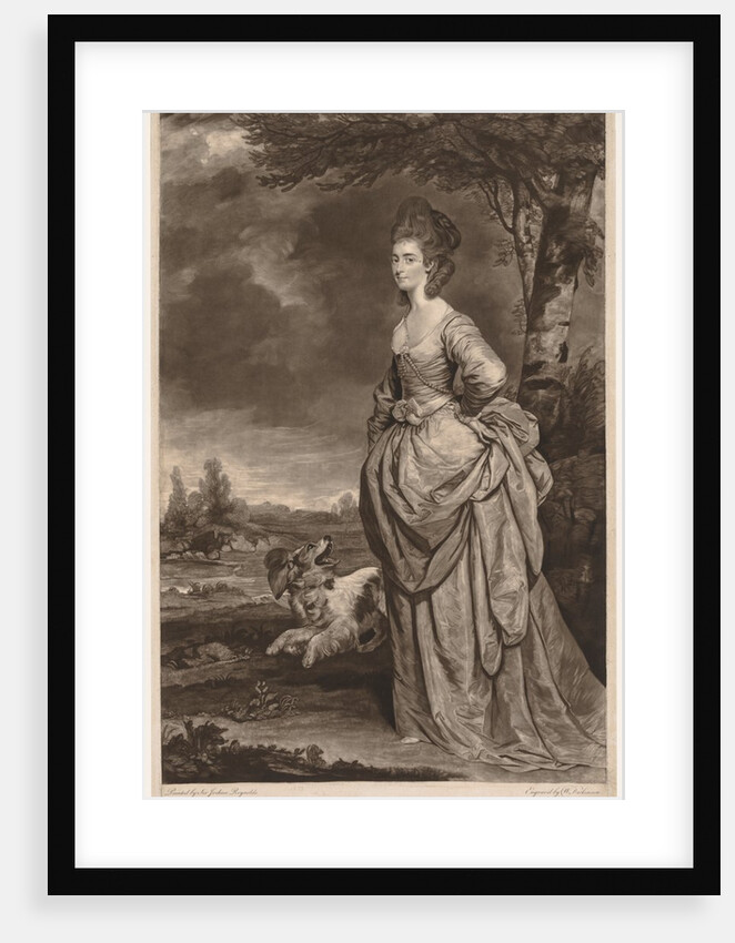 Mrs. Matthew Ellis, 1780 by William Dickinson