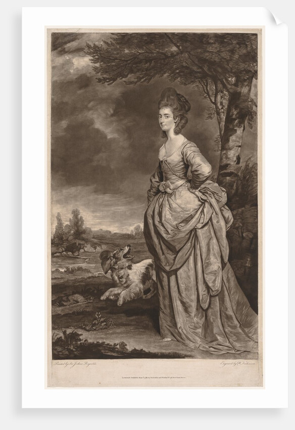 Mrs. Matthew Ellis, 1780 by William Dickinson