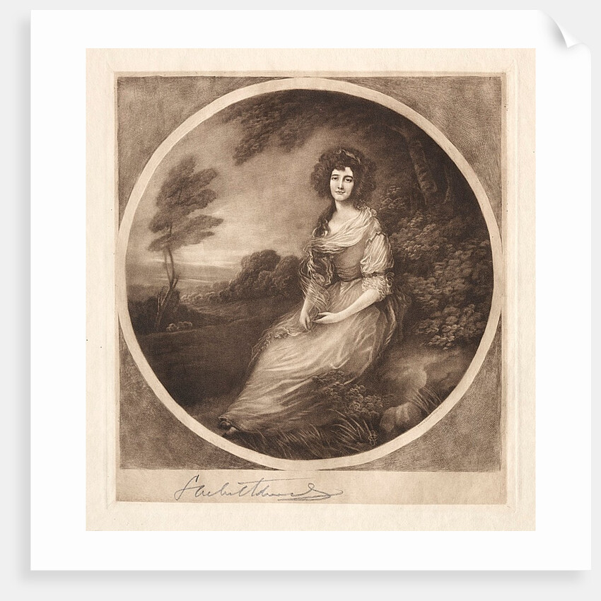 Mrs. Sheridan, 19th-20th century by Samuel Arlent-Edwards