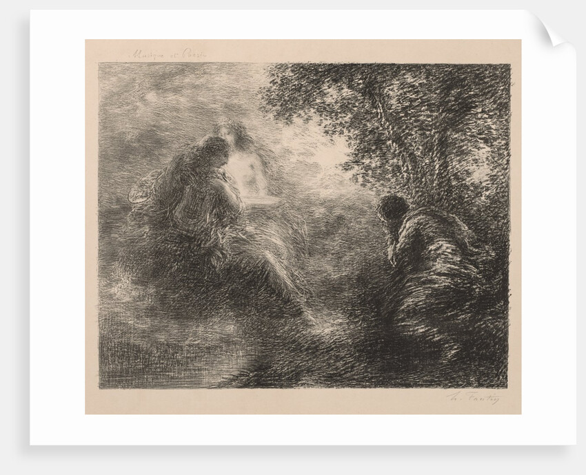 Music and Poetry, 1883 by Henri Fantin-Latour