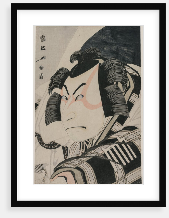Nakamura Nakazo II as Matsuomaru in the Carriage-Stopping Scene, 1796 by Utagawa Kunimasa