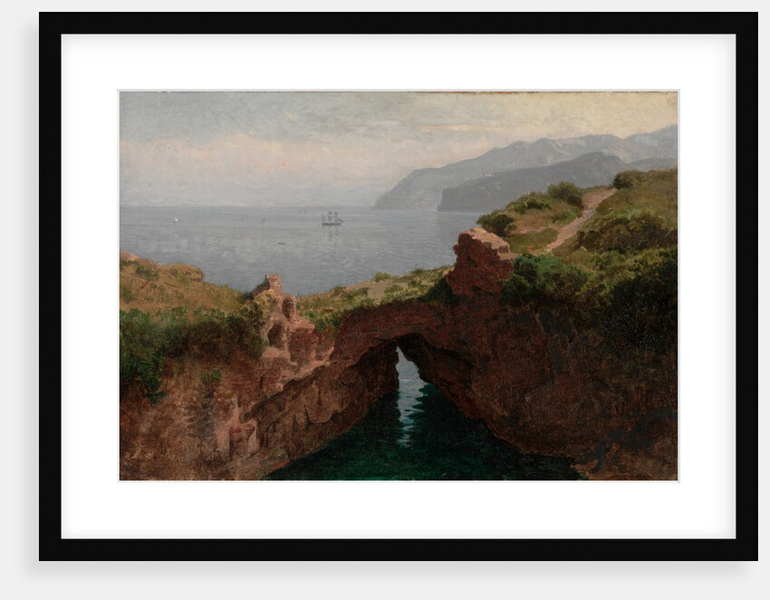 Natural Arch, Capri, 1856 by William Stanley Haseltine