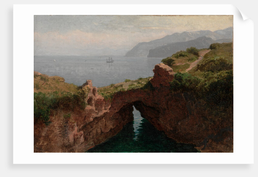 Natural Arch, Capri, 1856 by William Stanley Haseltine