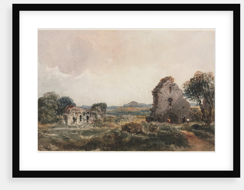 Neath Abbey, c. 1840s by Peter De Wint