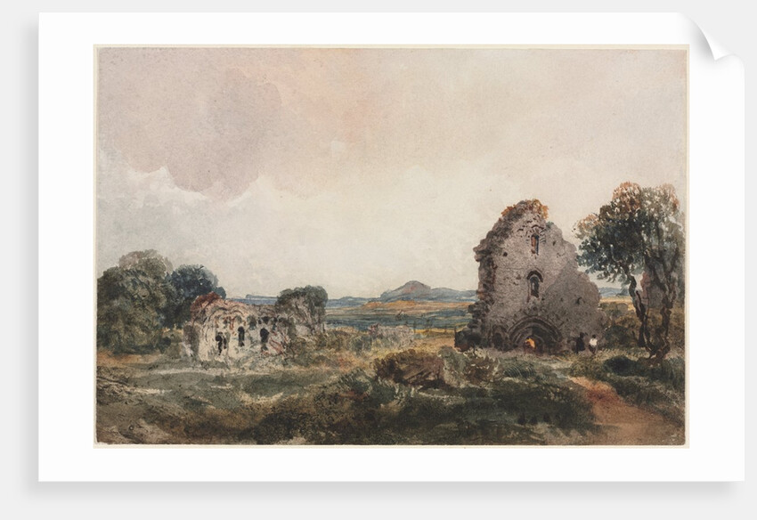 Neath Abbey, c. 1840s by Peter De Wint