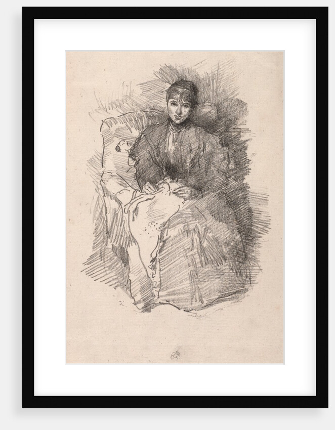 Needlework, 1896 by James McNeill Whistler