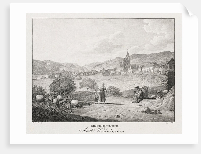 Nieder-oesterreich, Markt Weisenkirchen by Jakob Alt