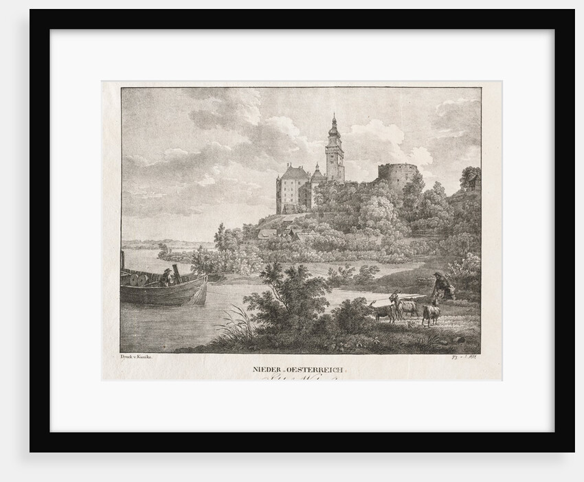 Nieder-oesterreich, Schloss Walseel by Jakob Alt