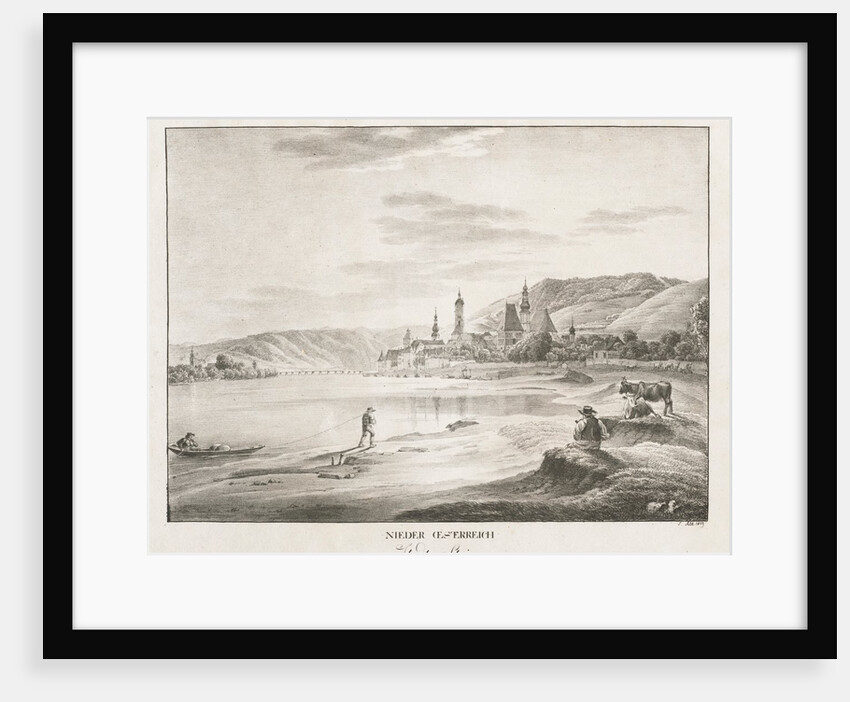 Nieder-oesterreich, Stadt Stein, 1819 by Jakob Alt