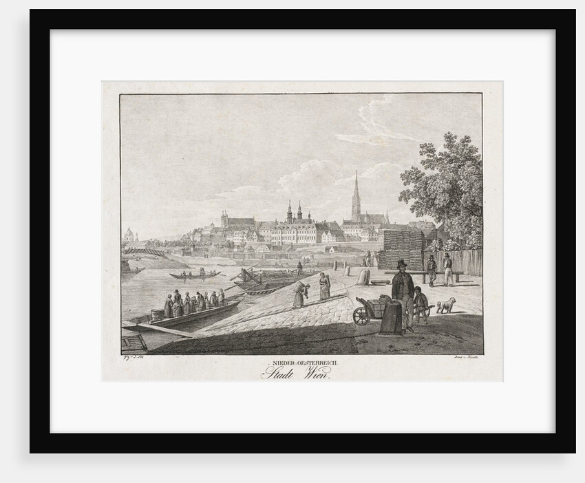 Nieder-oesterreich, Stadt Wien by Jakob Alt