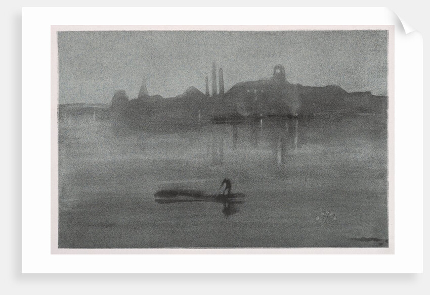 Nocturne, 1878 by James McNeill Whistler