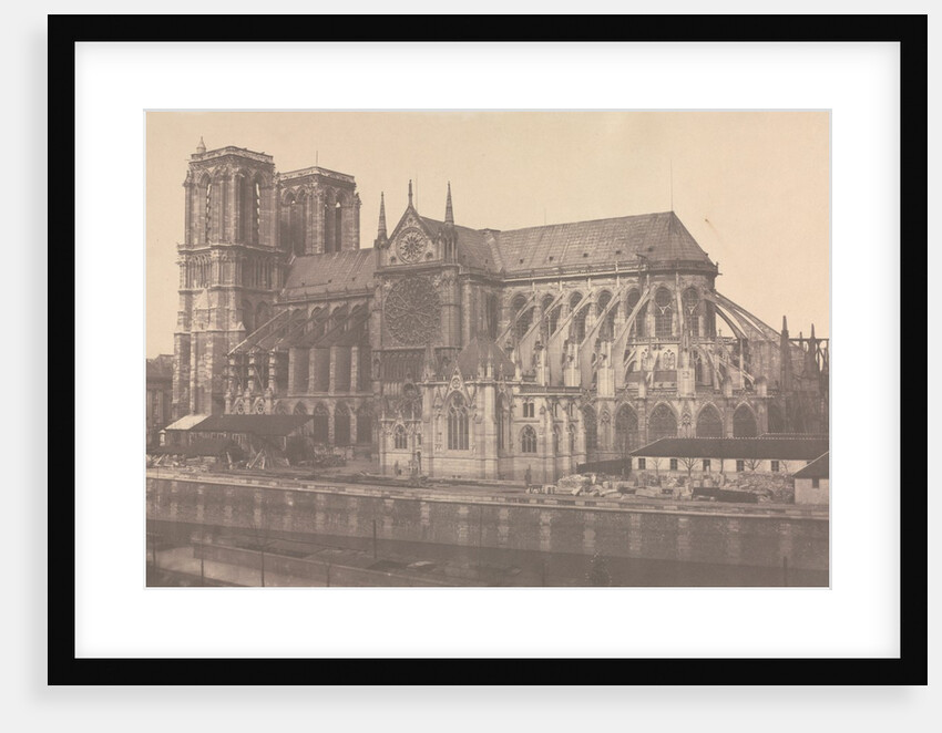 Notre Dame, Paris, 1852-1853 by Édouard Baldus