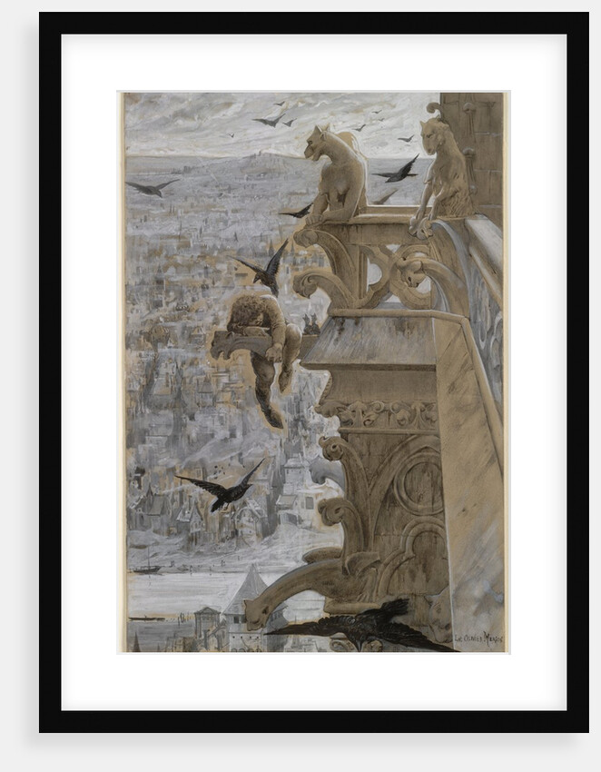 Notre-Dame de Paris, c. 1881 by Luc-Olivier Merson