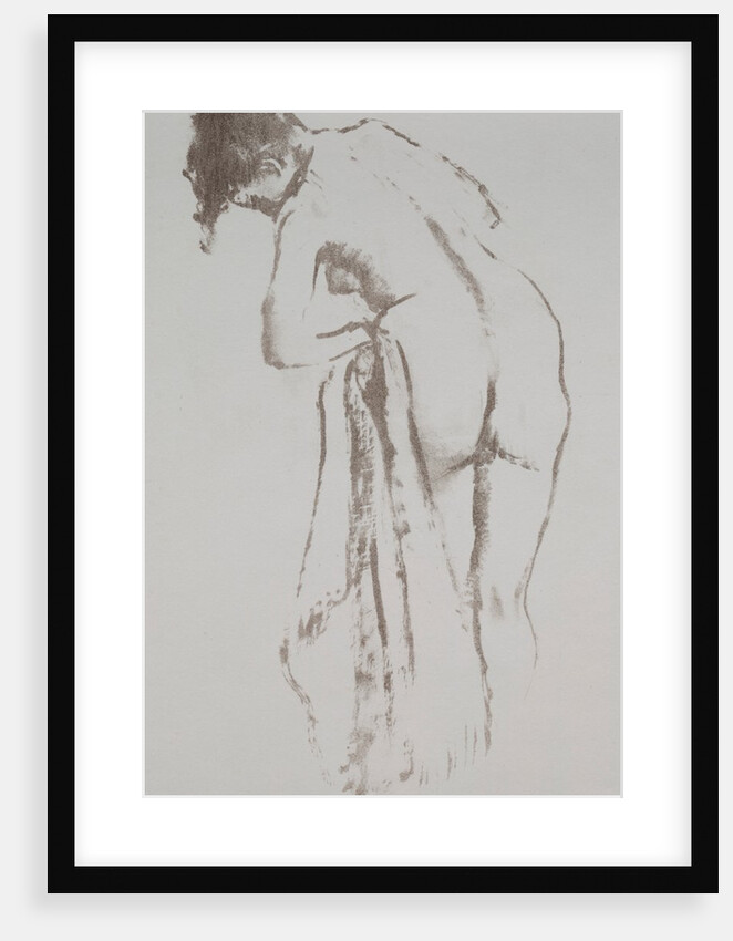 Nude Woman with Towel, Standing, 1891-92 by Edgar Degas
