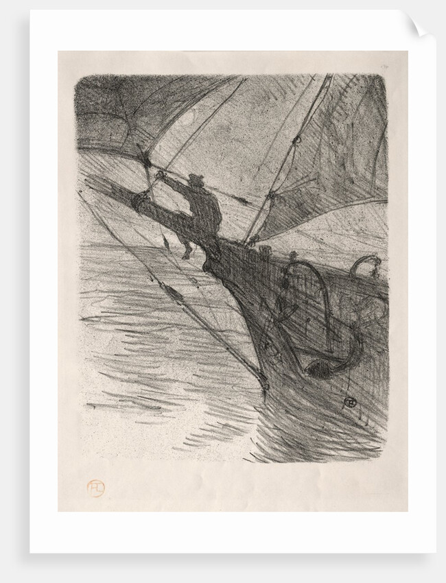 Oceano Nox, 1895 by Henri de Toulouse-Lautrec