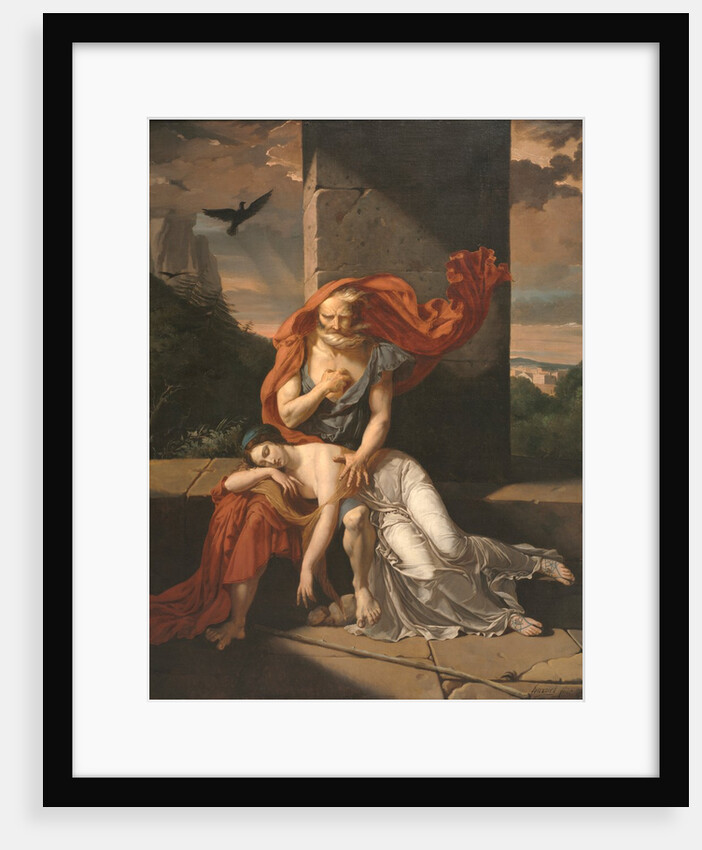 Oedipus at Colonus, 1798 by Fulchran Jean Harriet