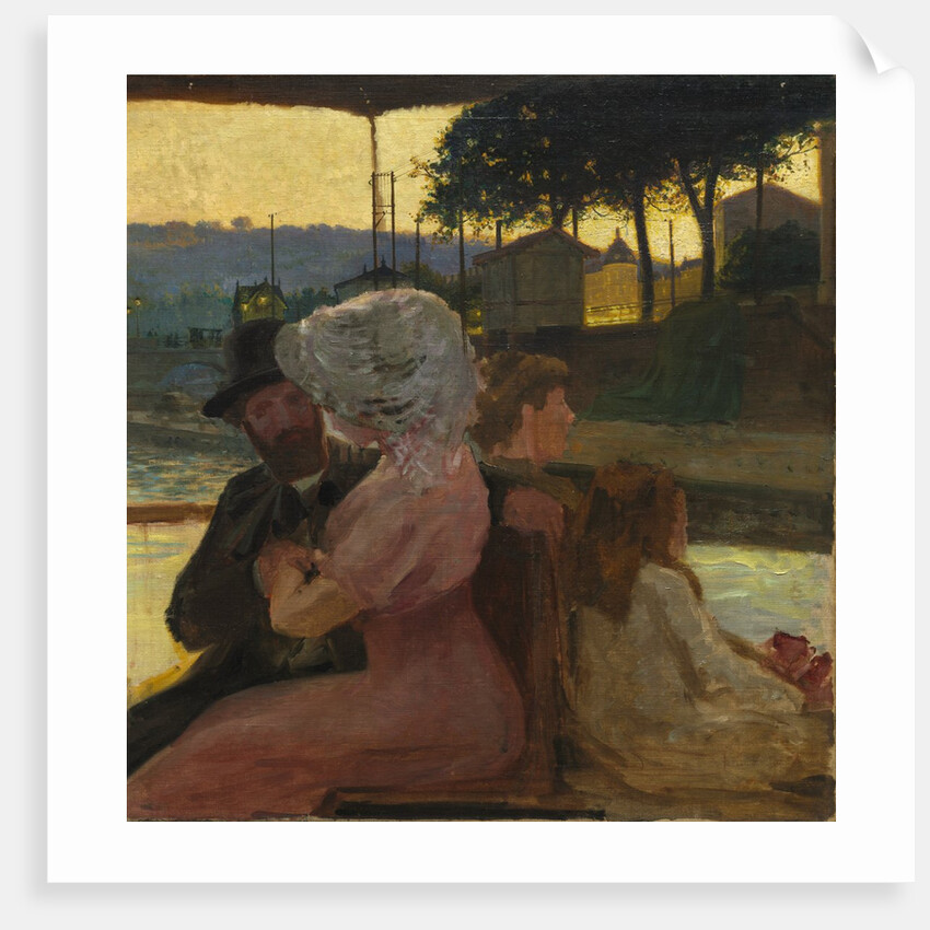 On the River, c. 1900 by Henri-Edmond Cross (attributed to)