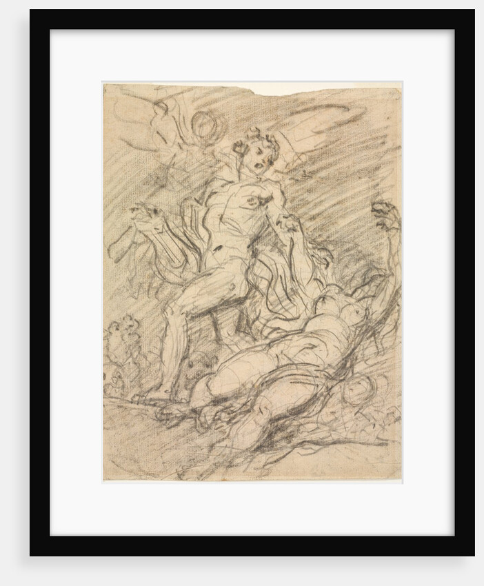 Orpheus and Eurydice, c. 1761 by Jean-Honoré Fragonard