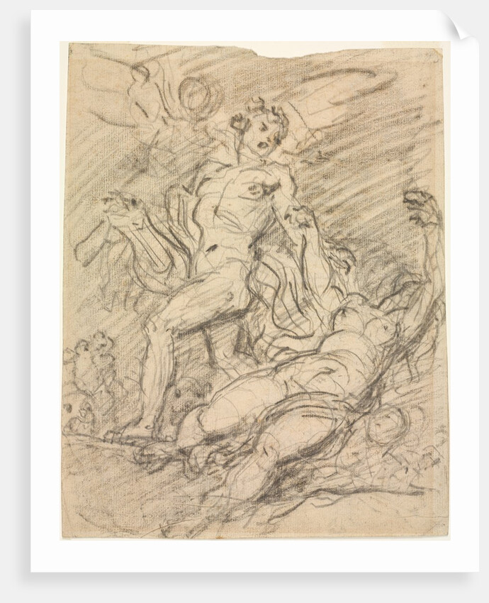 Orpheus and Eurydice, c. 1761 by Jean-Honoré Fragonard