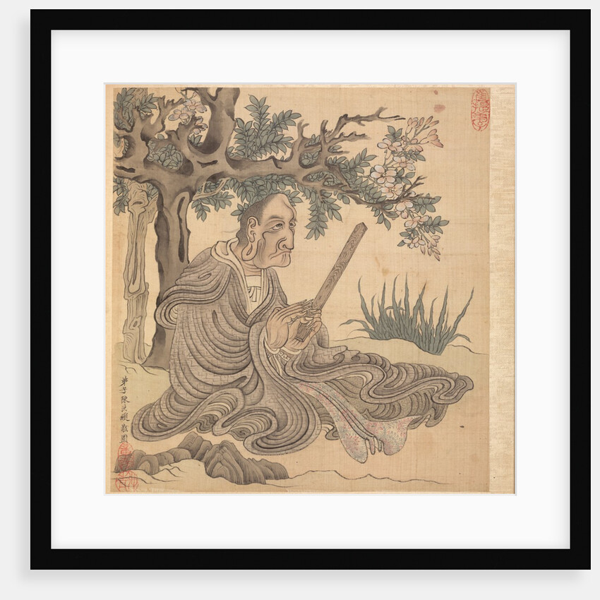 Paintings after Ancient Masters: A Lohan [after Kuan-hsiu], 1598-1652 by Chen Hongshou