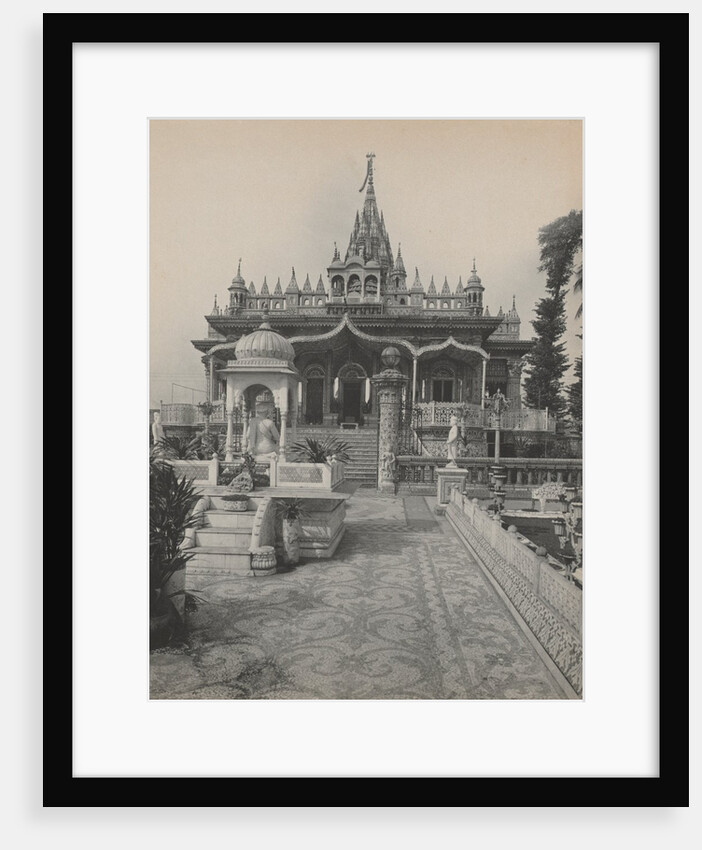 Pareshnath, Jain Temple, Calcutta, c. 1890s by A. W. A. Plâté Studio