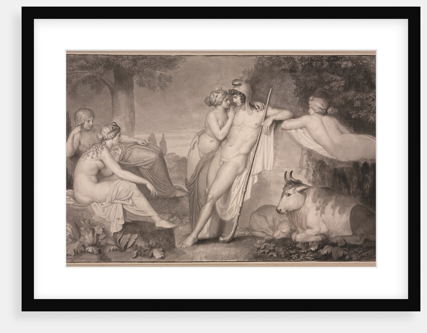 Paris and Oenone, 1791 by John Flaxman