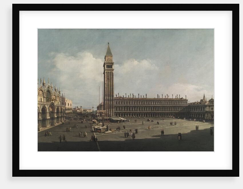 Piazza San Marco, Venice, c. 1740 by Bernardo Bellotto (attributed to)