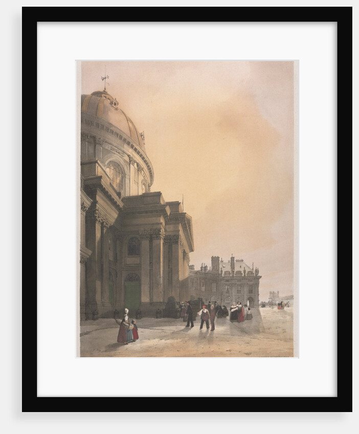 Picturesque Architecture in Paris, Ghent, Antwerp, Rouen: La Chapelle de lInstitut…, 1839 by Thomas Shotter Boys