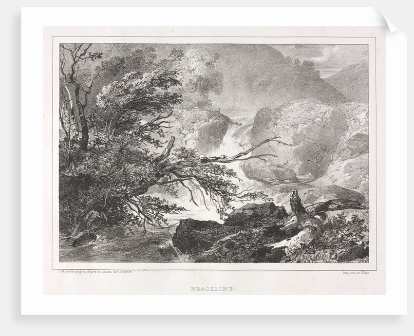 Picturesque Views of Scotland: Brackline, 1826 by Richard Parkes Bonington