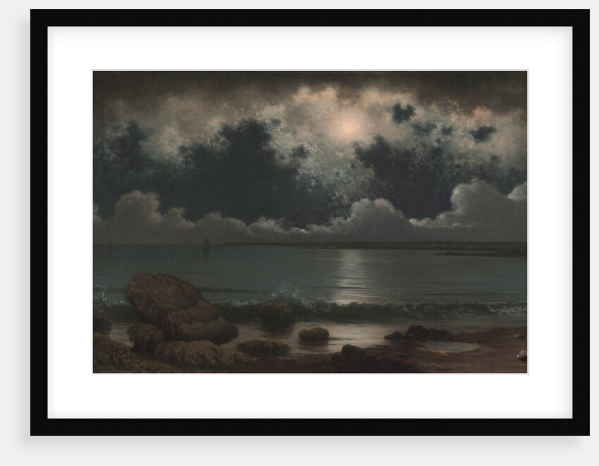 Point Judith, Rhode Island, 1867-1868 by Martin Johnson Heade