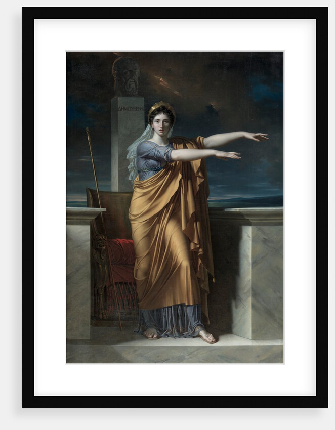 Polyhymnia, Muse of Eloquence, 1800 by Charles Meynier