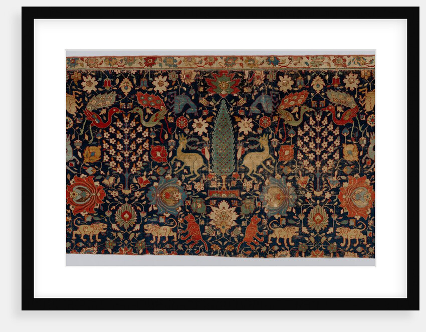 Portion of a Carpet, 17th century by Unknown