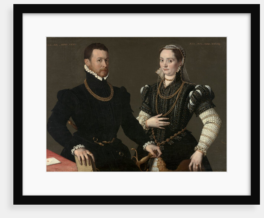 Portrait of a Couple, c. 1580-1588 by Unknown