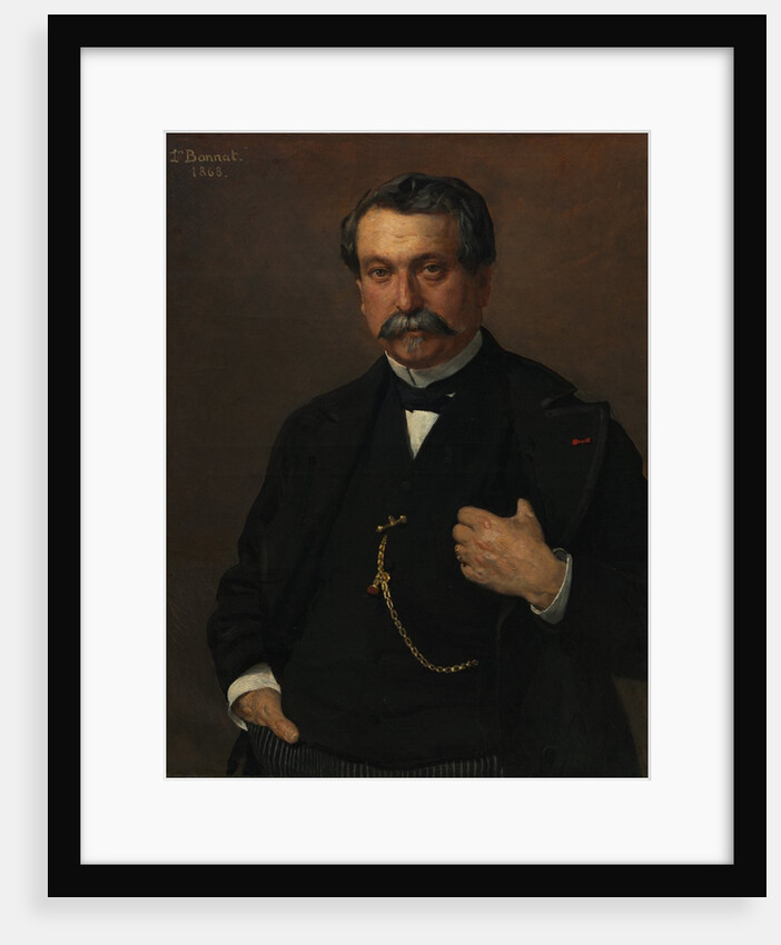 Portrait of a Man, 1868 by Léon Bonnat