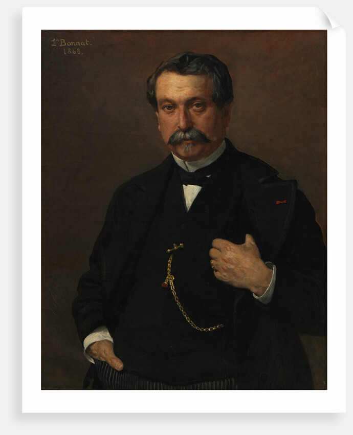 Portrait of a Man, 1868 by Léon Bonnat