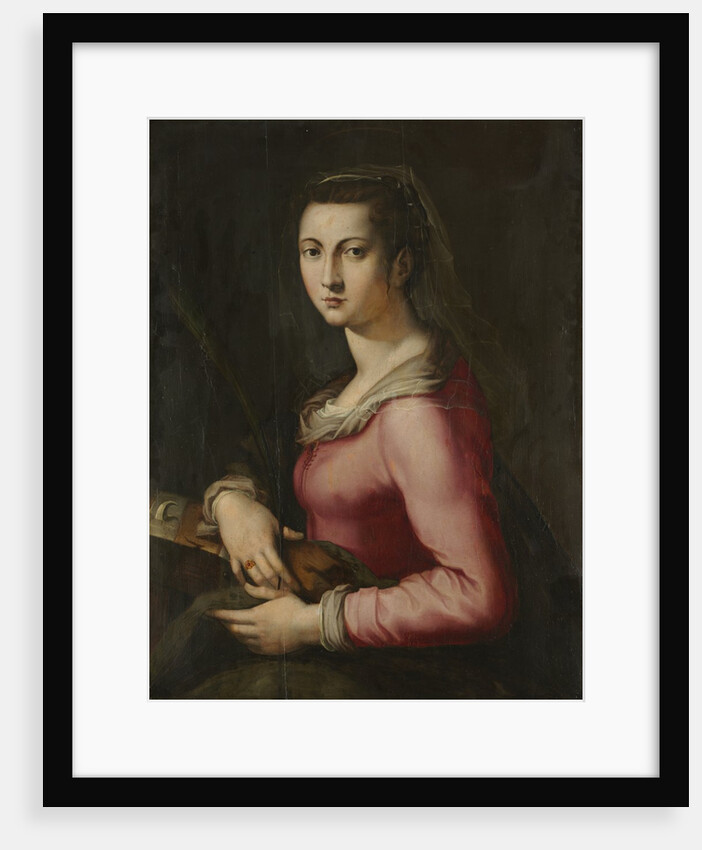 Portrait of a Woman as Saint Catherine, c. 1560 by Pier Francesco Foschi