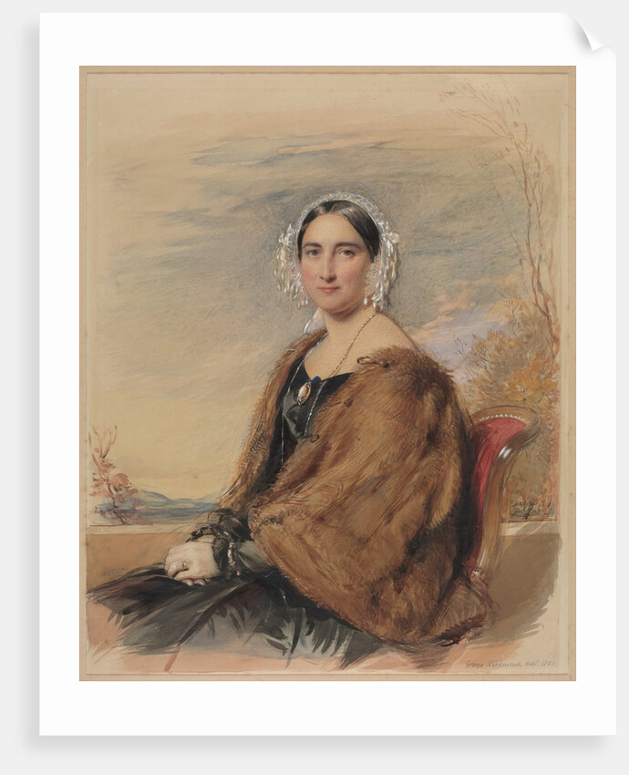Portrait of a Woman, 1851 by George Richmond