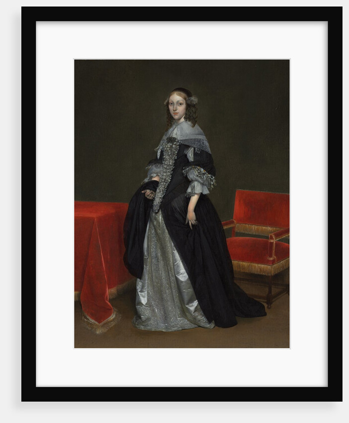 Portrait of a Woman, c. 1665 by Gerard ter Borch