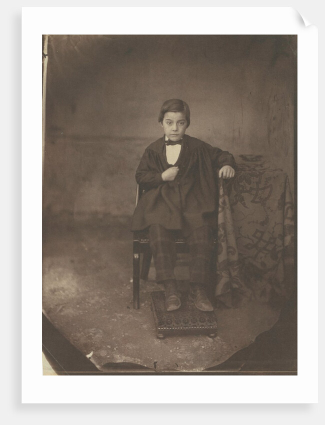 Portrait of a Young Boy, c. 1848 by Louis-Adolphe Humbert de Molard