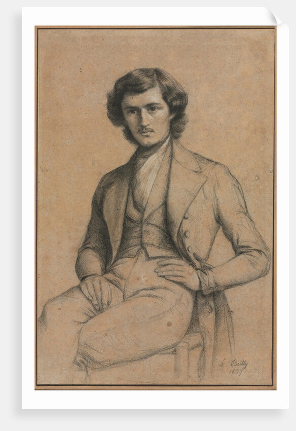 Portrait of a Young Man, 1837 by Louis Léopold Boilly